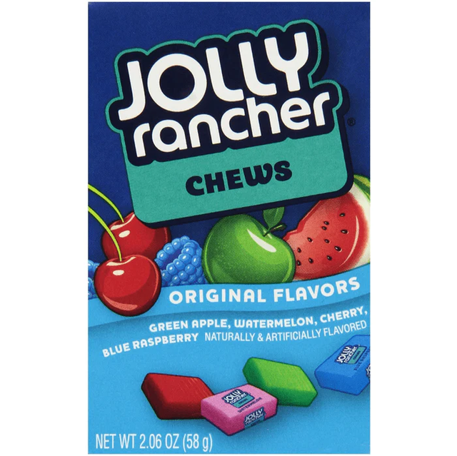 Jolly Rancher Fruit Chews Box (58g)