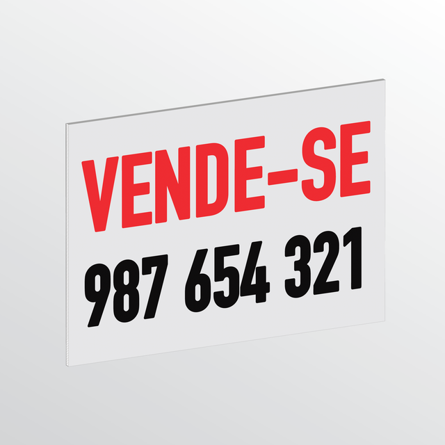 Placas Vende-se/Aluga-se