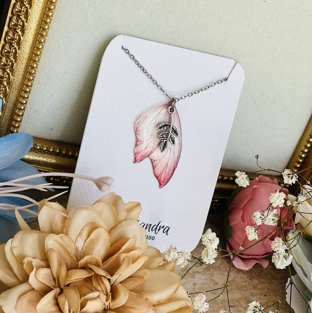 Collier aile de fée 