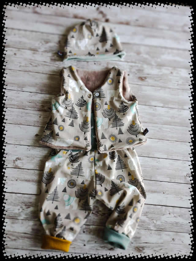 A*      3 MOIS Ensemble 3 pièces WILD     