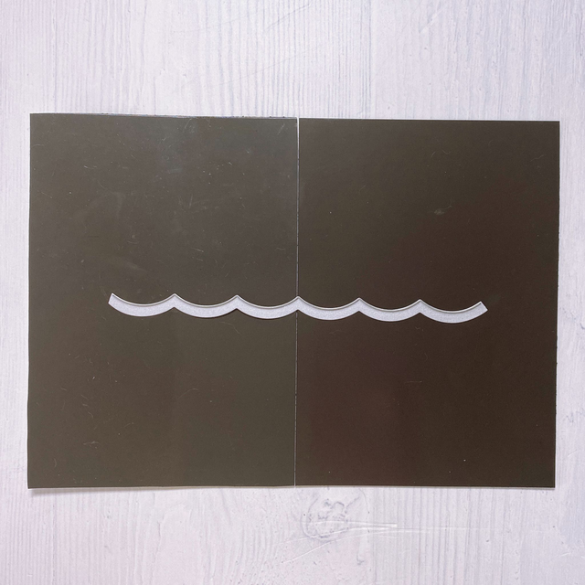 Grosse Wellenkante (Stanzform)