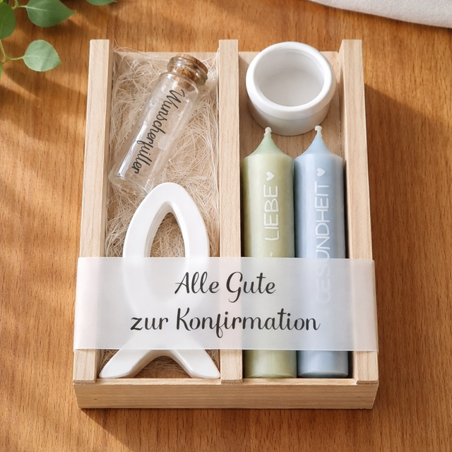 Geschenkset zur Kommunion / Konfirmation