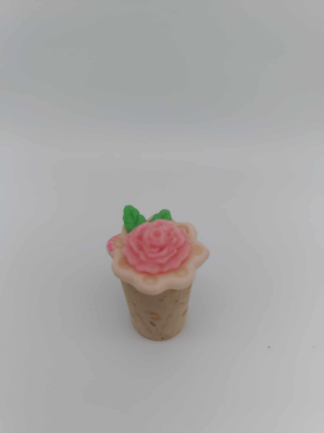 Bouchon en liège décoré