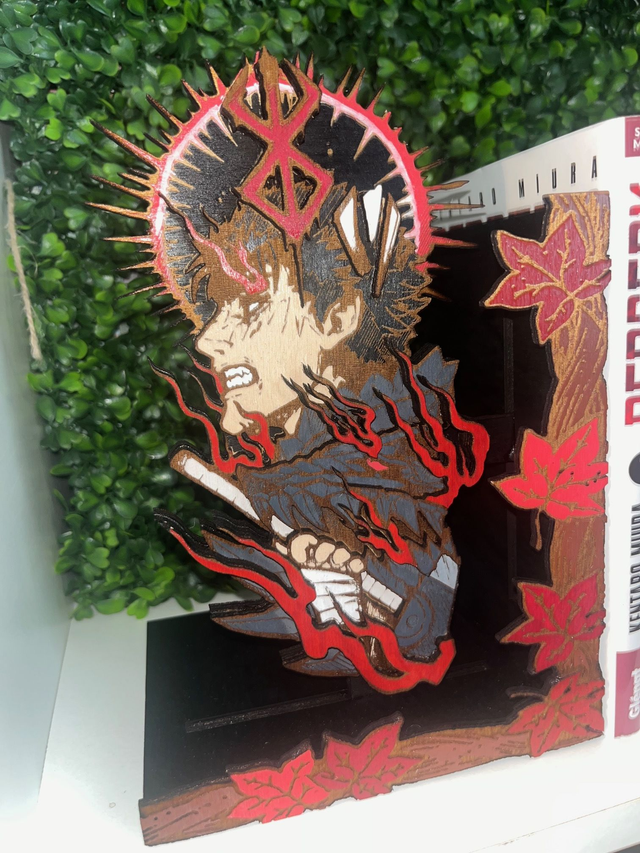 Serre livre Berserk, Guts.