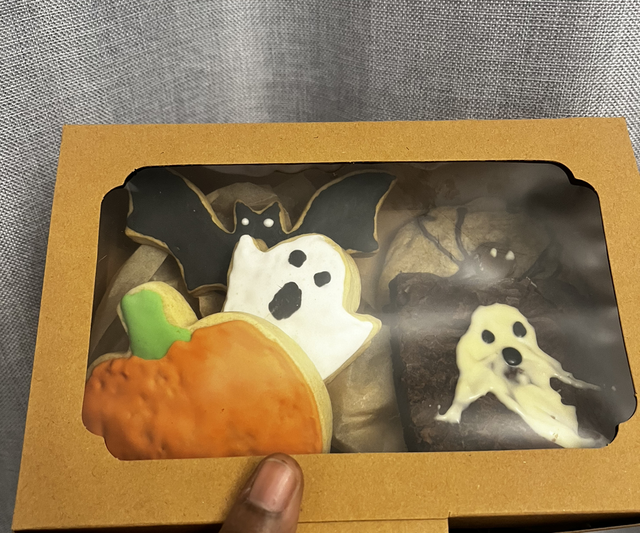 Boo Box Halloween Cookies 