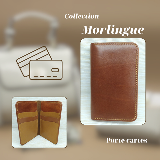 MORLINGUE portefeuille CB - Marron