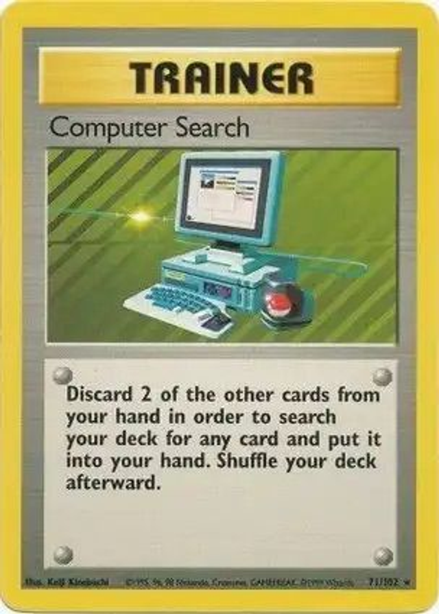 Computer Search - 71/102 (Base Set Unlimited)