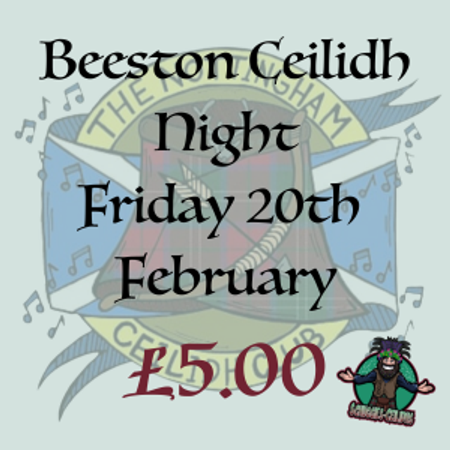 Friday 20th February 2026 Beeston Ceilidh 