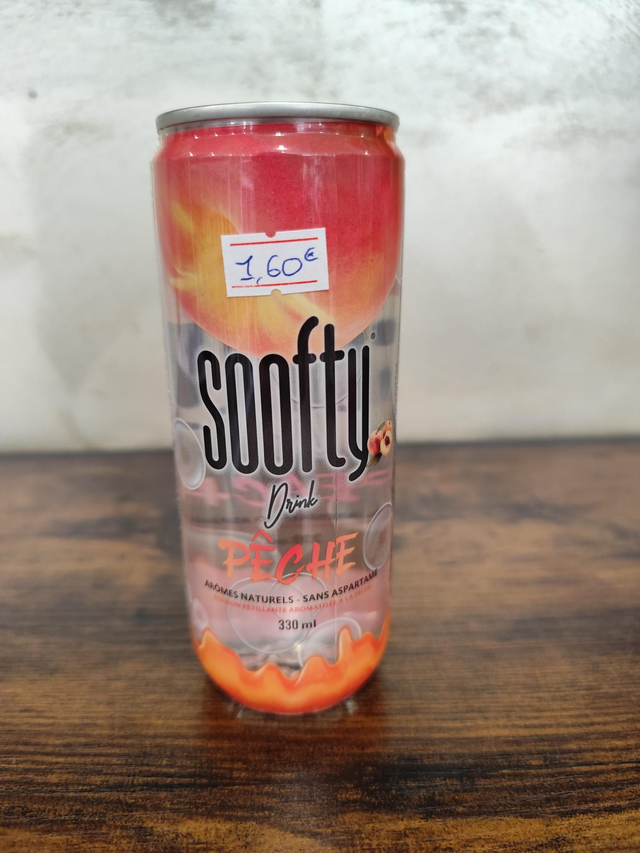 Soofty pêche 33 cl