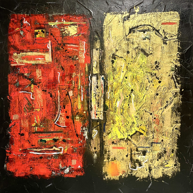 Songe - TM 100x100cm - 1998