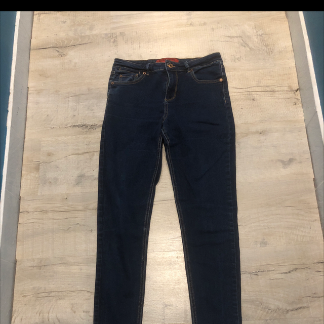 Jeans bleu marine taille 38 Jennyfer