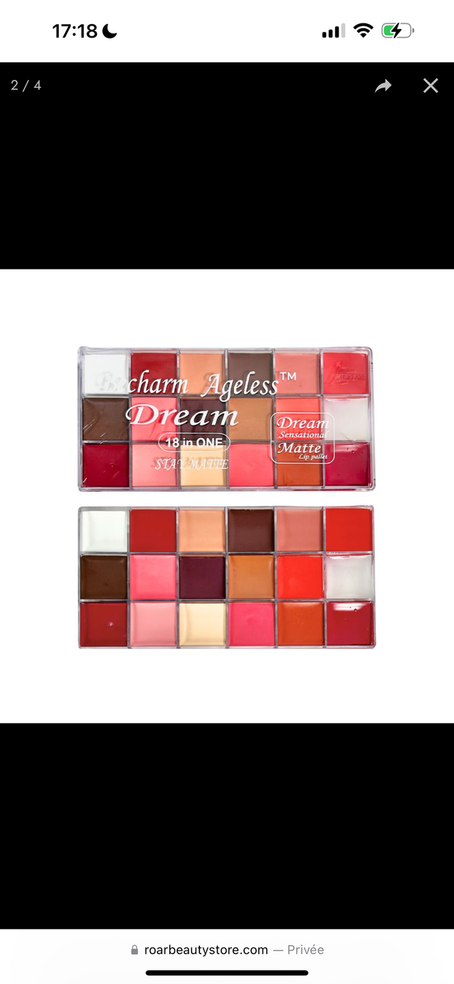 Palette BECHARM Lèvres 