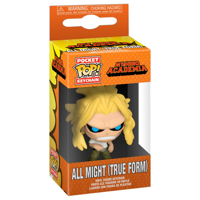 All Might (Stato Indebolito) - My Hero Academia - Pocket Pop Keychain 💪😥
