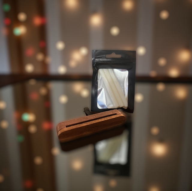 Sleek Wooden Car freshener (Vent Clip)