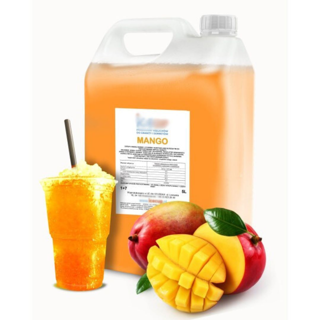Slush Sirup MANGO 5L Kanister 1:7