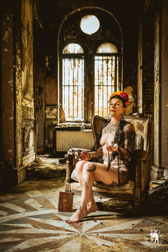 "Frida K." Tirage Fine Art sur Alu-Dibond 30x45cm