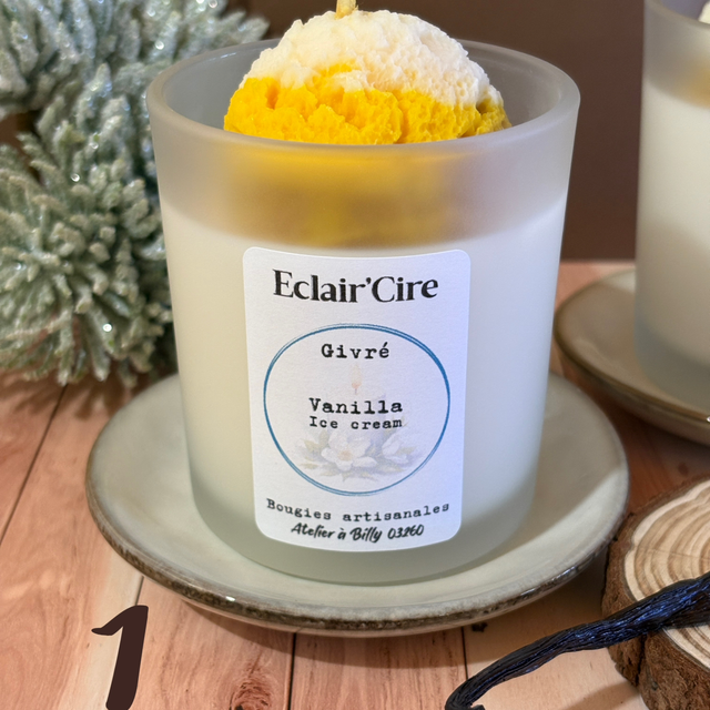 Le Givré vanilla ice cream - 175gr