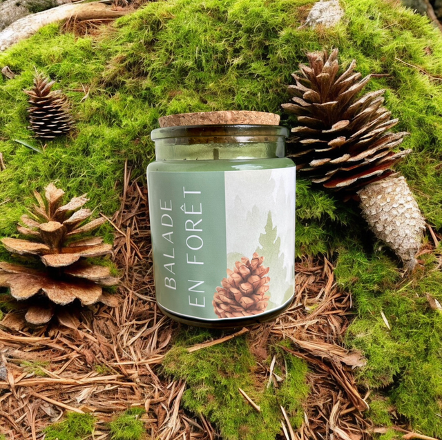 Bougie Balade en forêt 