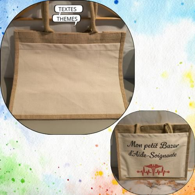 Sac en toile de jute