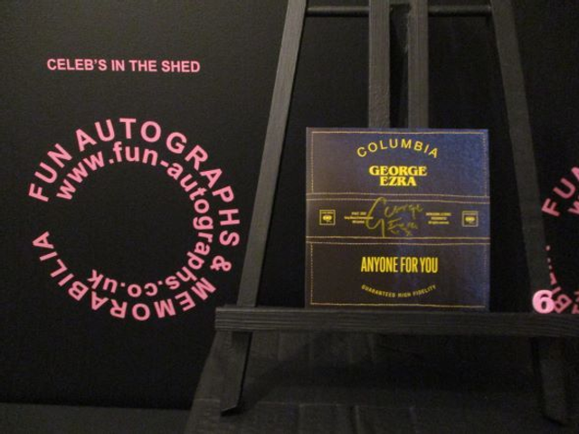 George Ezra - 'Anyone For You' Authentic Autographed Single Cover (6)