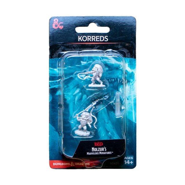 Dungeons &amp; Dragons: Korreds Unpainted Miniatures
