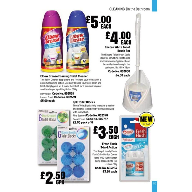 Elbow Grease Foaming Toilet Cleaner - Berry