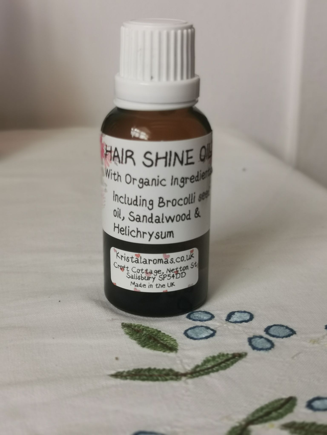 Hair Shine Oil (Organic ingredients)    30ml