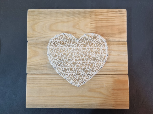 Panneau de String Art - Décoration Murale Éco-Responsable