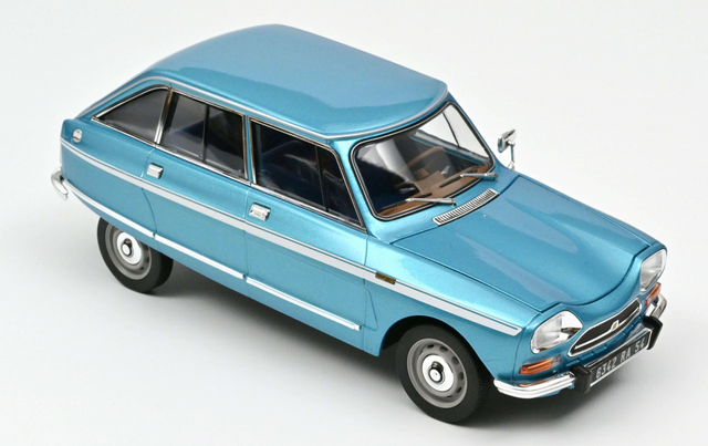 Citroen Ami Super 1974 Blau/Weiss Norev 1:18