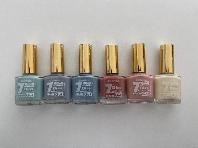 Kit 6 Vernis à ongles LW  