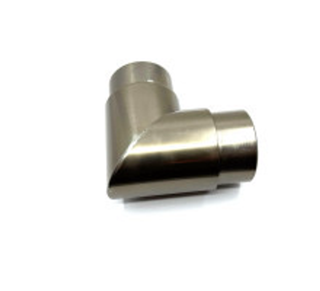 Spoj madla 90x50mm vnitřní nasunutí, Barva Imitace nerez