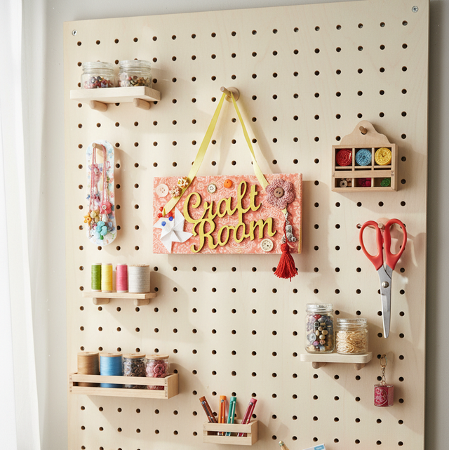 Craft themed Room Plaque - AD11