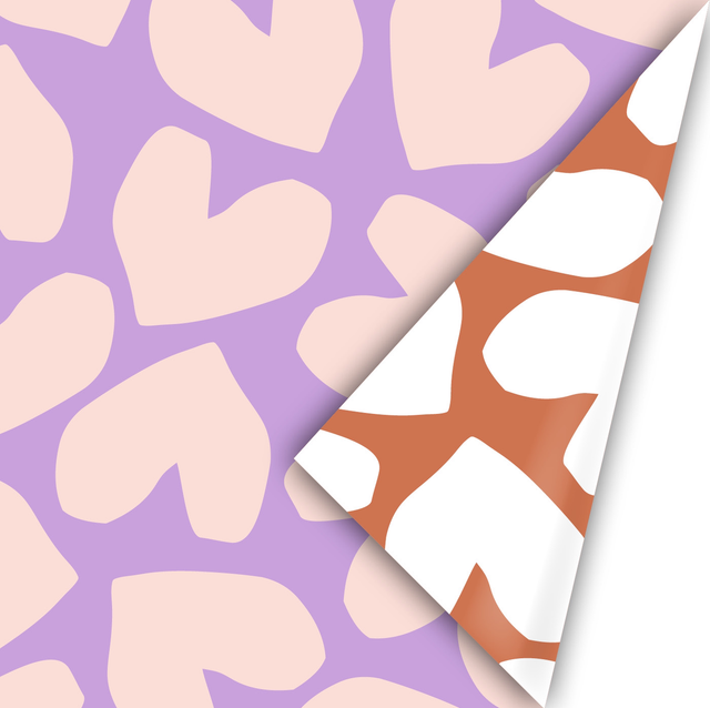 Inpakpapier - XL Solo hearts 