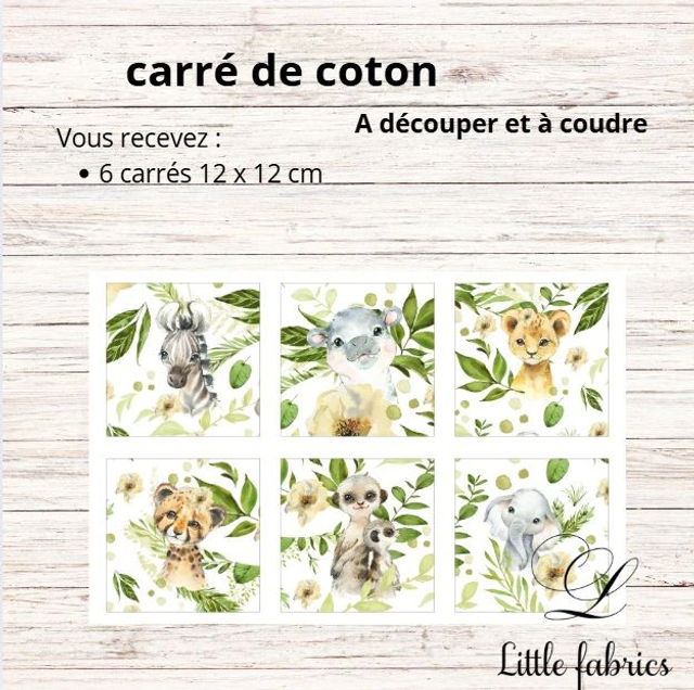 Panneau lingettes Savane feuille