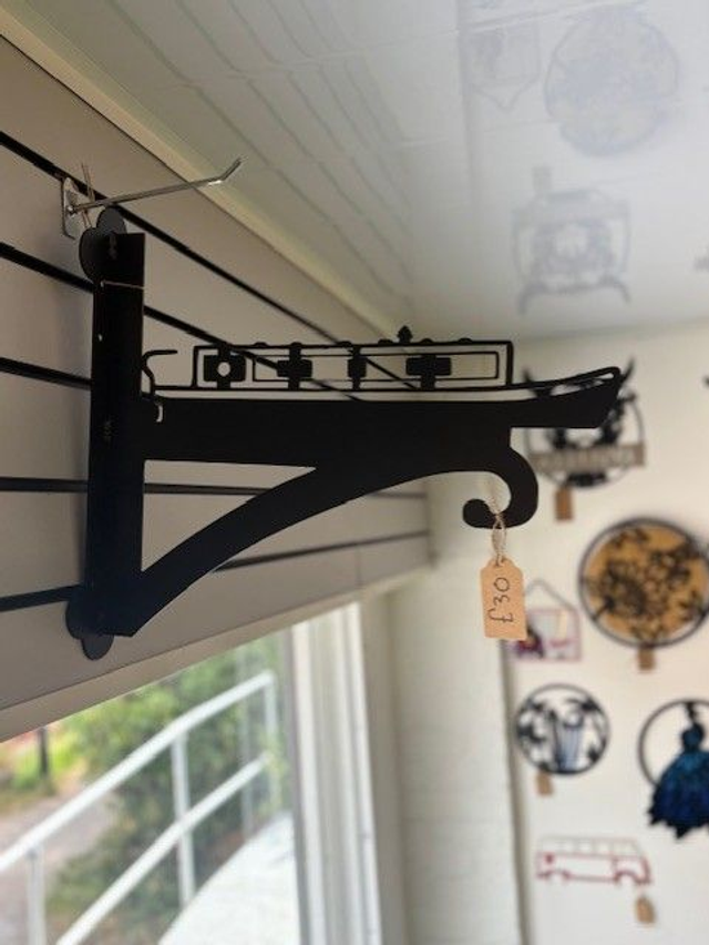 CANAL BOAT HANGING BASKET BRACKET 