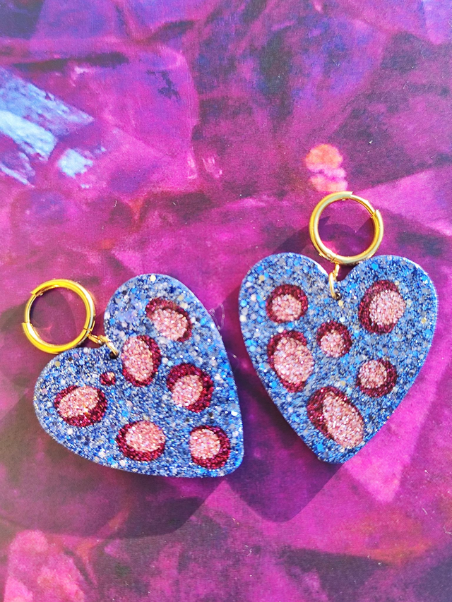 Boucles d&#039;oreilles Savage Bliss taille XL