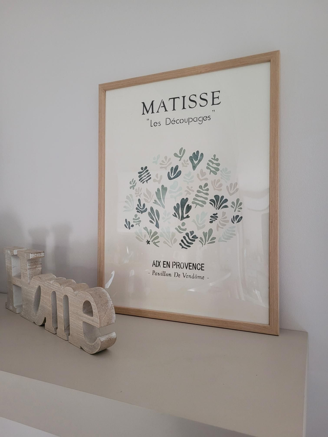 Affiche Matisse "les Découpages" (Modèle 2)