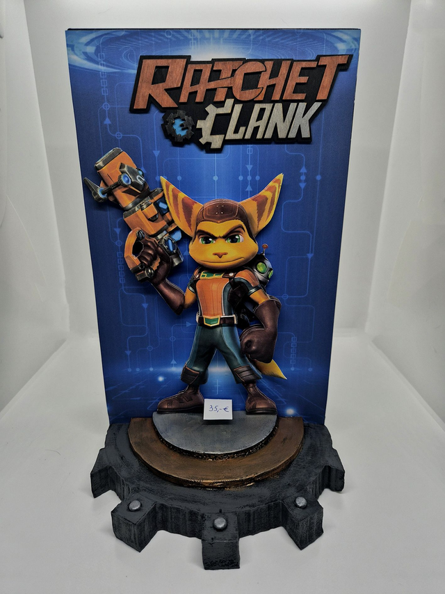 Playstation 2 customisée - Ratchet &amp; Clank