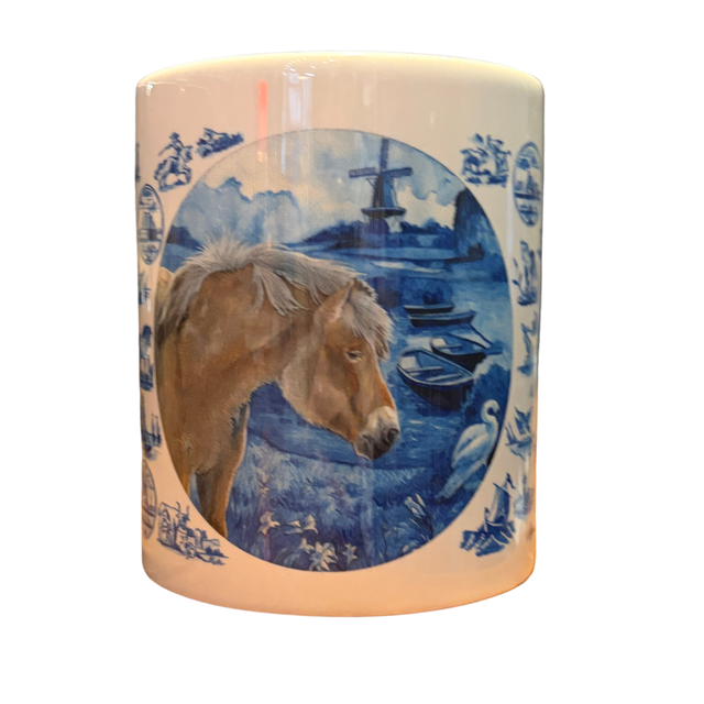 Mug Cold Ruru - Delft blue