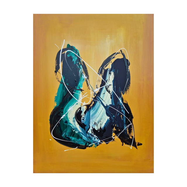 "WHEN OPPOSITES MEET" 90X70