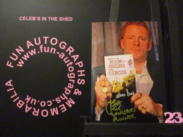 Jason Cook Authentic Autographed 6x4 Photograph (23)