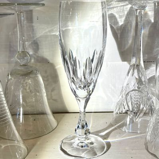 Sektglas Kristal handcut
