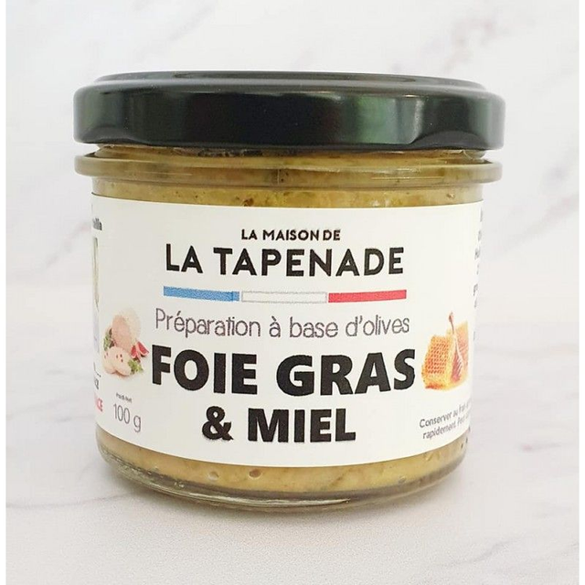 tapenade Foie gras &amp; miel - 100g