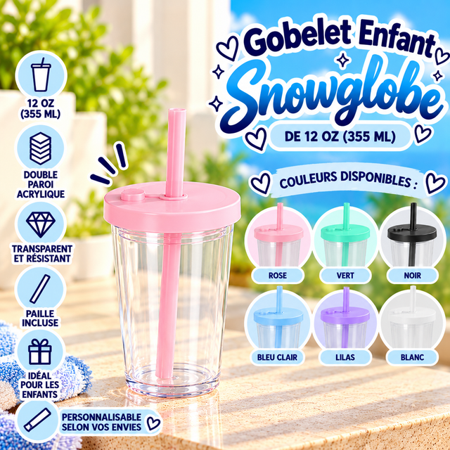 Gobelet Enfant Snowglobe