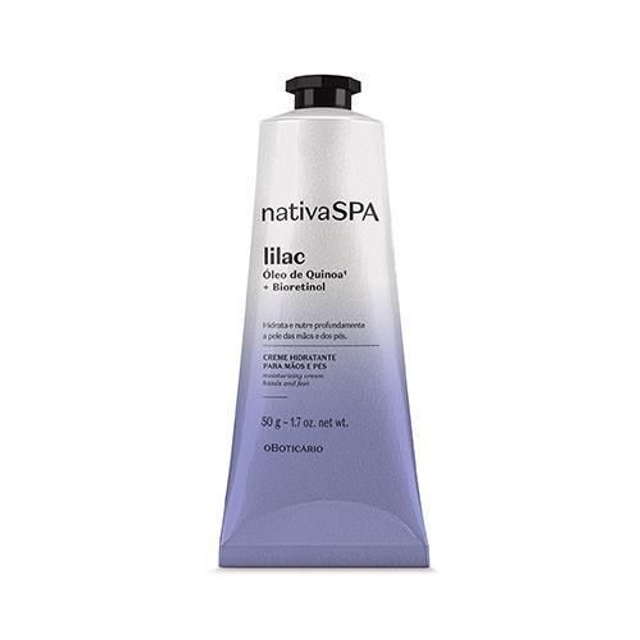 Crema hidratante para manos y pies Nativa SPA Lilac, 50 g