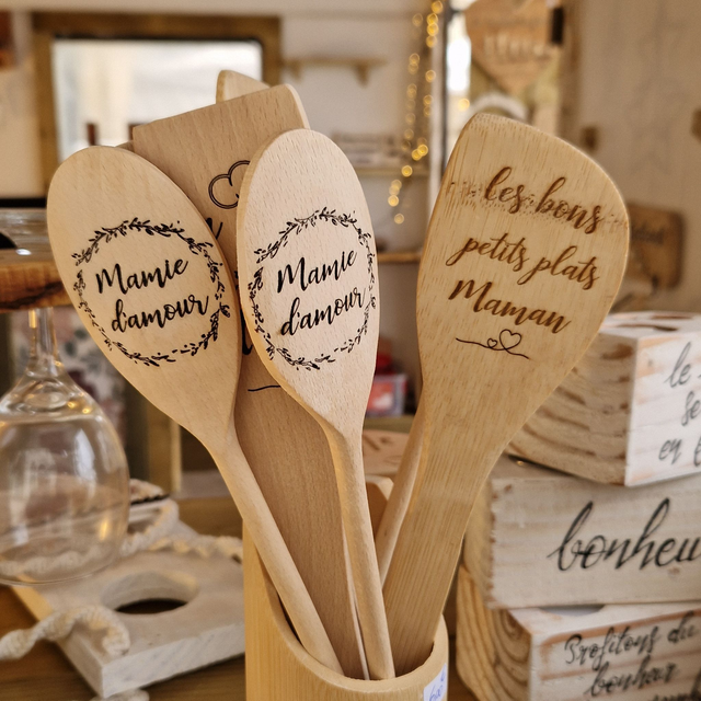 Cuillère bois personnalisée