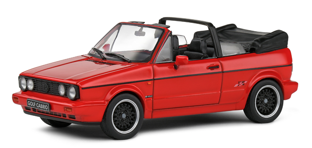 VW Golf Mk.I Cabriolet 1992 rot Solido 1:43