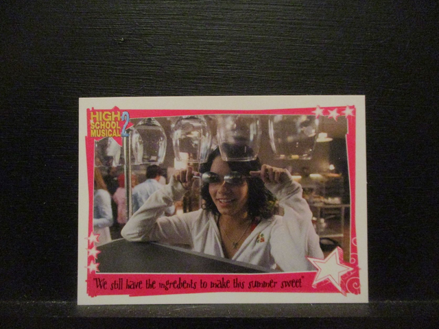 High School Musical 2 Original Trading Card #62