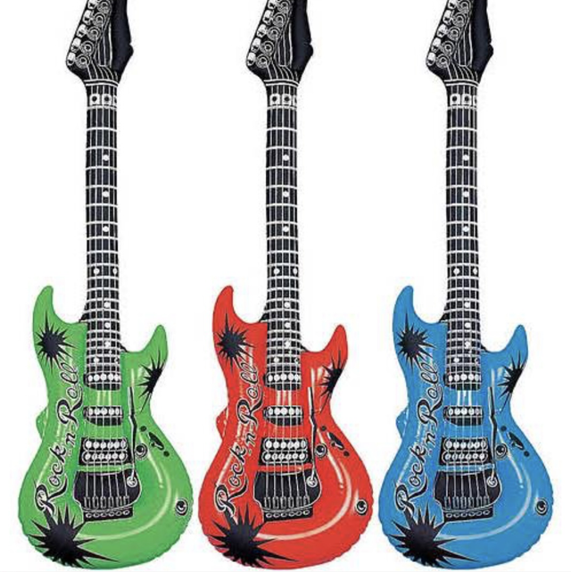 Inflatable Air guitar 