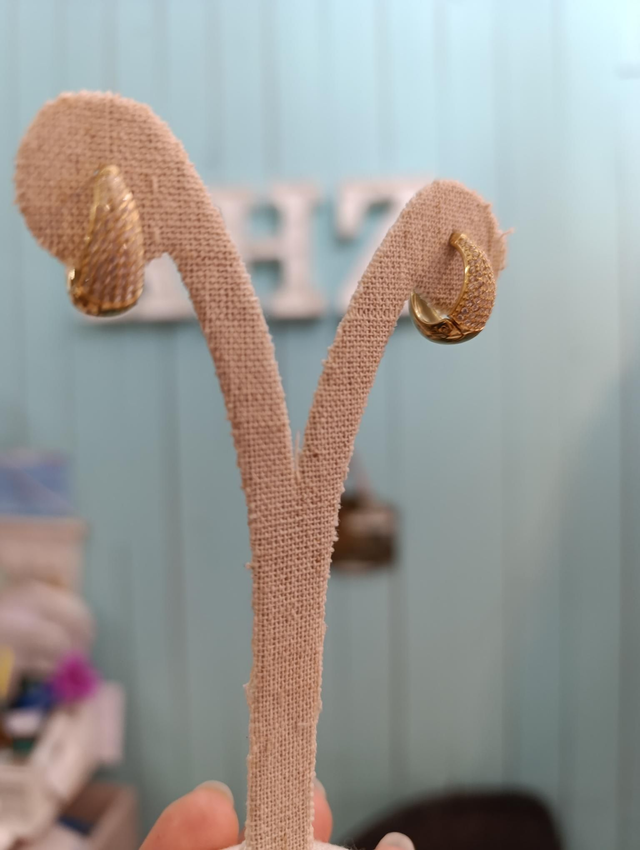 Pendientes gota circonitas